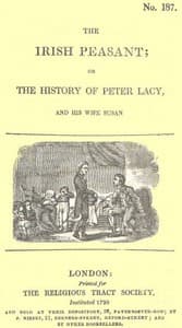 The Irish Peasant; Or, The History of Peter Lacy and His Wife Susan book cover