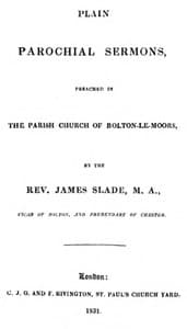 Plain Parochial Sermons, preached in the Parish Church of Bolton-le-Moors