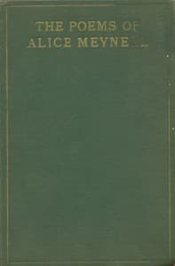The Poems of Alice Meynell