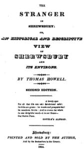 The Stranger in Shrewsbury
or, an historical and descriptive view of Shrewsbury and its environs