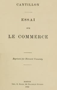 Essai sur le commerce book cover