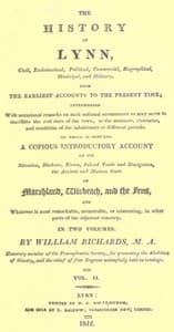 The History of Lynn, Vol. 2 [of 2] book cover