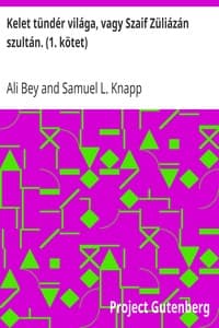 Kelet tündér világa, vagy Szaif Züliázán szultán. (1. kötet)
Aráb rege book cover