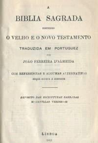 A Biblia Sagrada, Contendo o Velho e o Novo Testamento