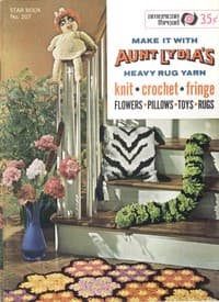 Make It With Aunt Lydia's Heavy Rug Yarn book cover