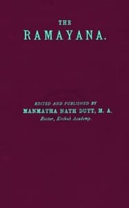 The Rāmāyana, Volume 4. Uttara Kānda