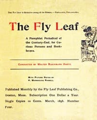 The Fly Leaf, No. 4, Vol. 1, March 1896