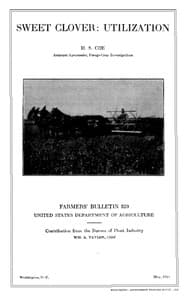 Sweet Clover: Utilization book cover