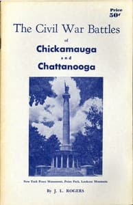 The Civil War Battles of Chickamauga and Chattanooga book cover