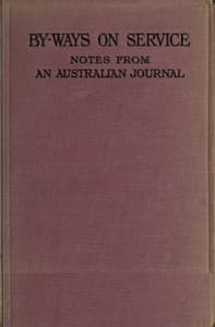 By-ways on Service: Notes from an Australian Journal