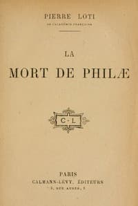 La mort de Philæ