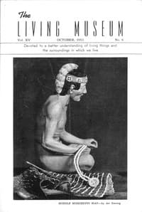 The Living Museum, Vol. XV No. 6, October 1953 book cover