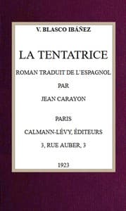 La tentatrice book cover