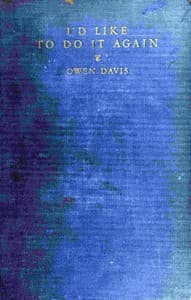 I'd Like to Do It Again book cover