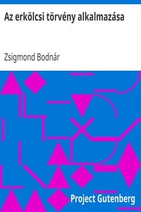 Az erkölcsi törvény alkalmazása book cover
