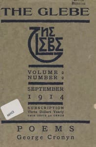 The Glebe 1914/09 (Vol. 2, No. 2): Poems