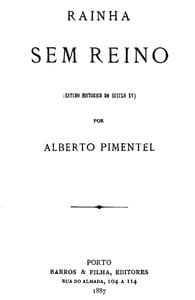 Rainha sem reino (Estudo historico do seculo XV)