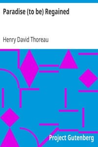 Paradise (to be) Regained book cover