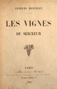 Les vignes du Seigneur