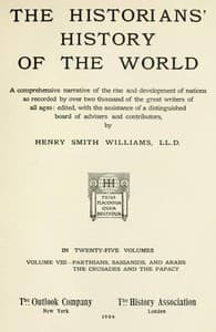 The historians' history of the world in twenty-five volumes, volume 08