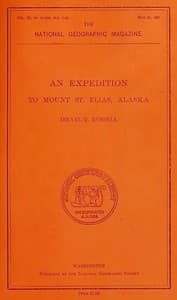 An Expedition to Mount St. Elias, Alaska book cover
