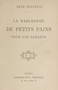 La marchande de petits pains pour les canards