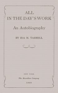 All in the Day's Work: An Autobiography