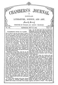 Chambers's Journal of Popular Literature, Science, and Art, No. 751, May 18, 1878
