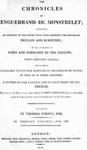 The chronicles of Enguerrand de Monstrelet, Vol. 08 [of 13]