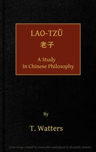 Lao-tzu, A Study in Chinese Philosophy book cover