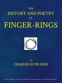 The history and poetry of finger-rings book cover