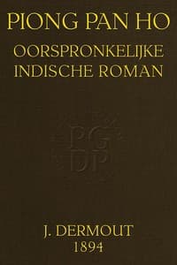 Piong Pan Ho: Oorspronkelijke Indische roman