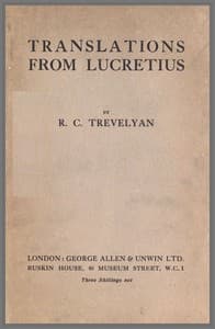 Translations from Lucretius