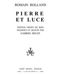 Pierre et Luce book cover