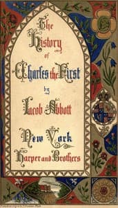 History of King Charles the First of England book cover