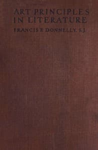 Art principles in literature book cover
