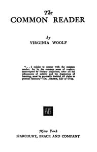 The Common Reader book cover