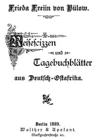 Reisescizzen und Tagebuchblätter aus Deutsch-Ostafrika