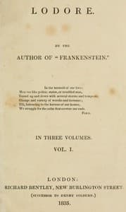 Lodore, Vol. 1 (of 3)