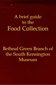 A brief guide to the Food Collection