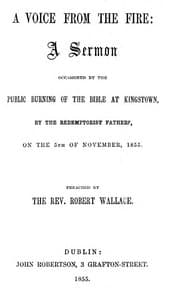 A voice from the fire book cover