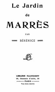 Le Jardin de Marrès
par Bérénice