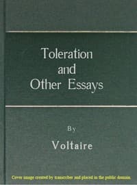 Toleration and other essays book cover