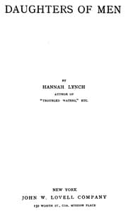 Daughters of Men book cover