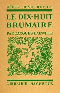 Le Dix-huit Brumaire book cover