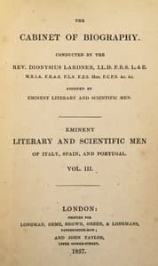 Eminent literary and scientific men of Italy, Spain, and Portugal. Vol. 3 (of 3)