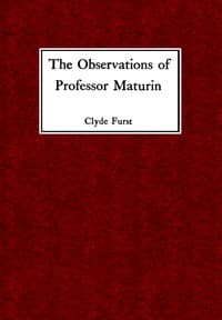 The Observations of Professor Maturin