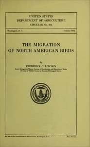 The Migration of North American Birds (1935)