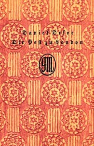 Die Pest zu London book cover