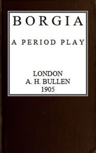 Borgia: A Period Play book cover